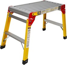 Excel Fibreglass 150kg Load Folding Hop Up Platform Work Bench 60cm x 30cm, 5708