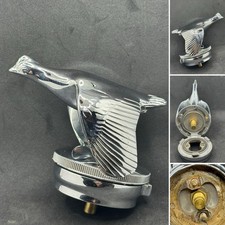 Ford Model A Flying Quail Hood Ornament FlipUp Radiator Cap REPRO VINTIQUE Read