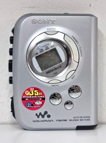 Sony walkman fx488 vintage - sony, wm-fx488