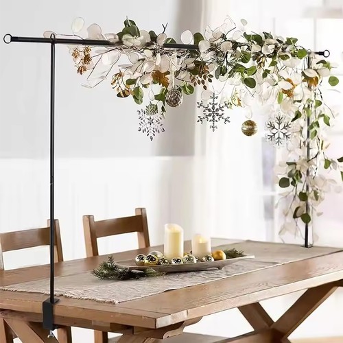 Over the table rod - rod, with