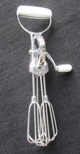 Vintage Rotary Hand Whisk Egg/cream Whisk Mixer Double beater Kitchen Mixer