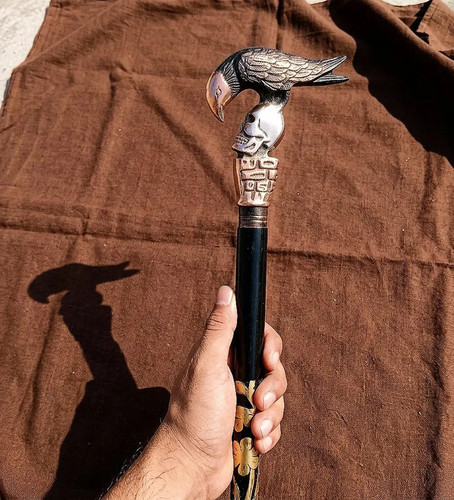 Handcrafted eagle brass handle - eagle,