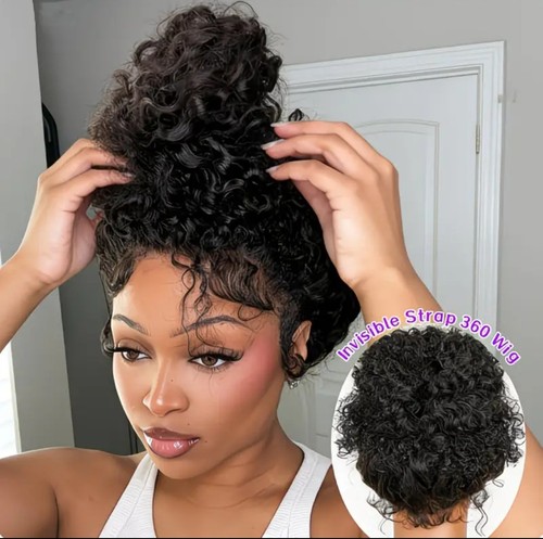 360 full lace front - lace, kinky