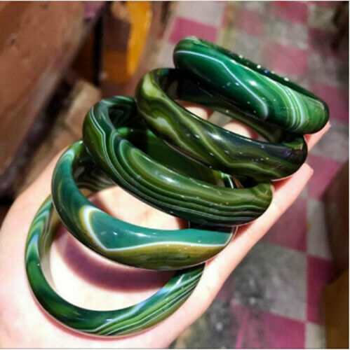 Perfectly forest green agate - perfectly,