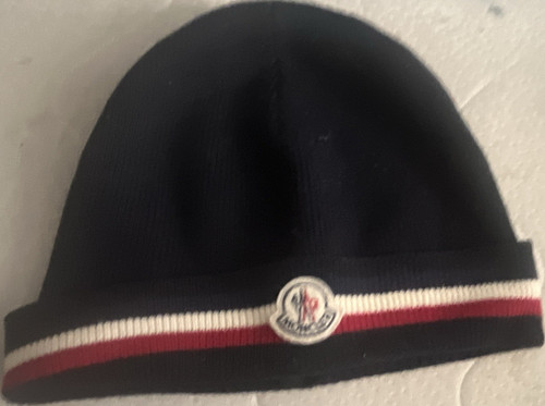 Moncler blue wool - wool, beanie