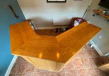 Drinks bar solid oak