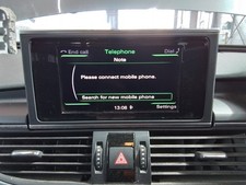 AUDI A6 AUDIO & SAT NAV DISPLAY SCREEN 4G0919607J	