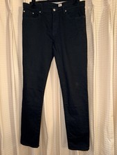 Edwin Jeans Mens 33 x 32 Black