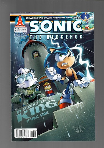 Sonic the hedgehog 219 archie - the,