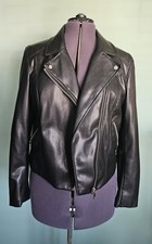 H&M Faux Leather Biker Jacket