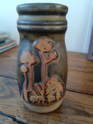 Vintage tremar pottery vase - vintage,