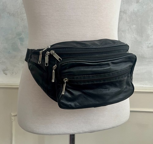 Unisex black real soft nappa - black,