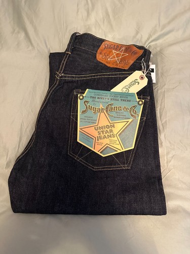Sugar cane union star jeans - sugar,
