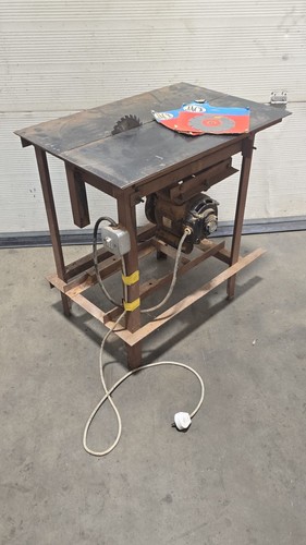 240v belt drive table saw - table, with