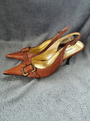 Brown tan marco moreo heels - tan,