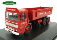 BNIB OO GAUGE OXFORD 1:76 76TIP005 AEC Ergomatic Tipper Lorry London Brick Co
