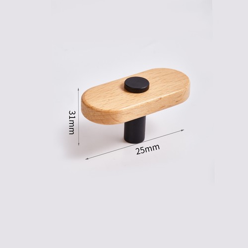 Natural wooden cabinet - natural,