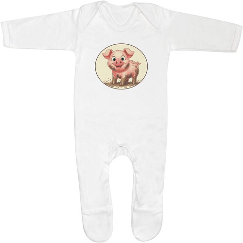 Cute muddy pig - pig', baby
