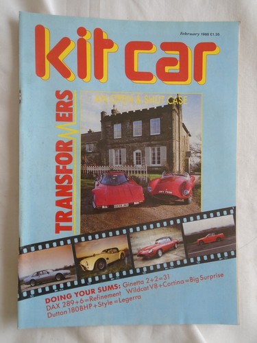 Kit car feb 1988 - 1988, transformer