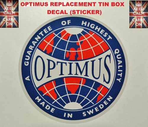 Optimus stove replacement tin - stove,