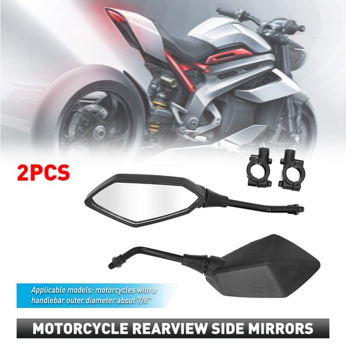 Black motorcycle bike wing - black,