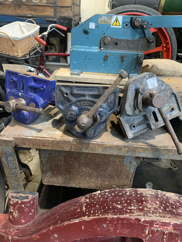 Reclaimed carpenter vice - carpenter's,