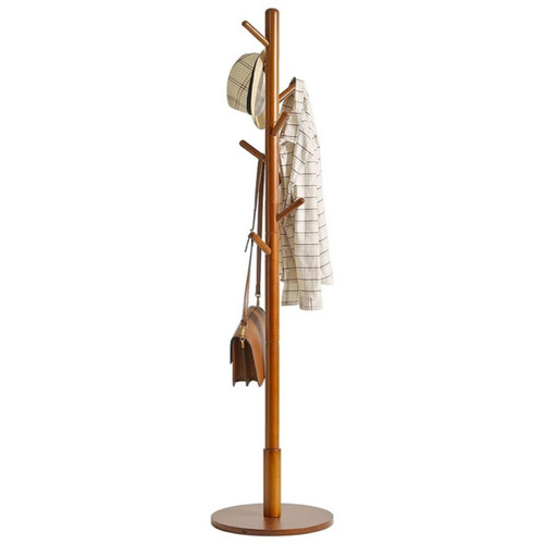 Wooden coat stand tree - tree, 8