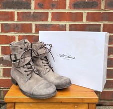 AllSaints Mens Suede Military