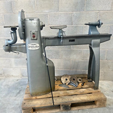 Union Graduate Wood Turning Lathe 3 Phase with Outboard Disc Sander Attachment