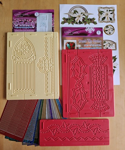 The glitter girls embossing - girls,