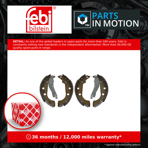 Brake shoes set fits peugeot - brake,