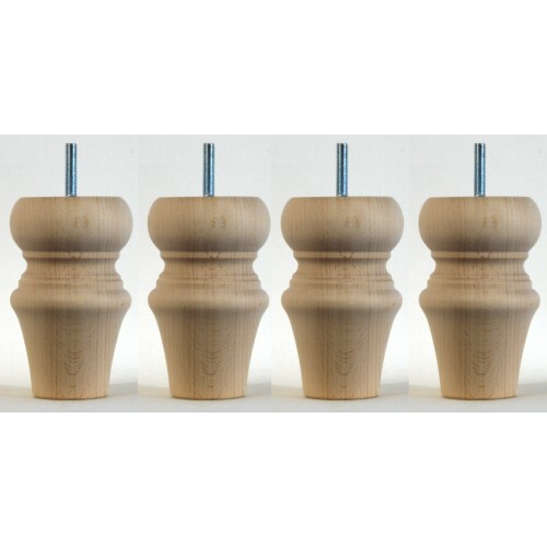Wooden furniture feet ref - 4,