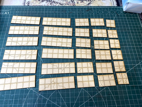 Dungeon floor tiles corridors - dungeon,
