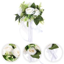 Simulation Wedding Bouquets for Bride and Bridesmaid Photo Props