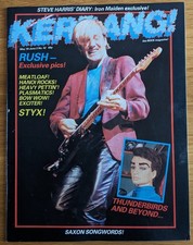 Rush KERRANG! issue 42