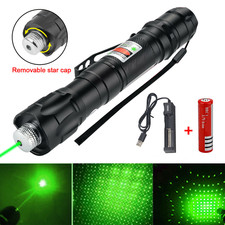 009 Gypsophila GREEN Laser Beam Pointer Pen Optical Maser Visible Starry Torch