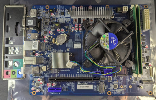 Shuttle fh110 motherboard - v1.0,