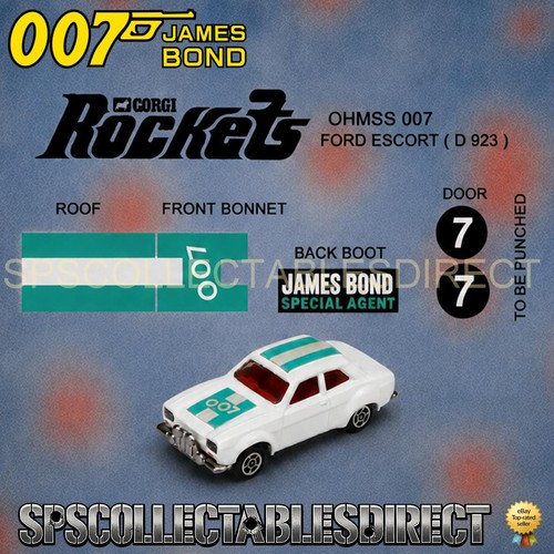 James bond 007 corgi - james,
