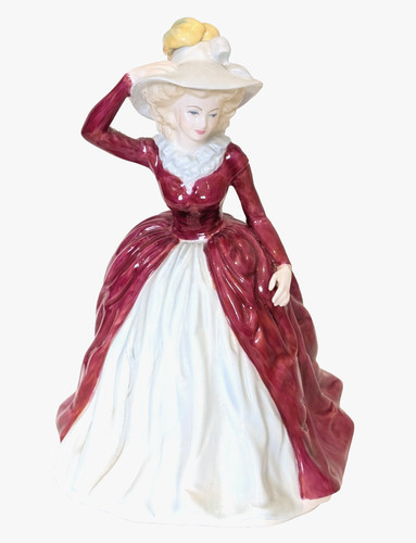 Coalport lady figure margaret - lady,