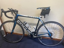 Pre owned : focus cayo carbon road bike 57cm with garmin computer and bike pump 
