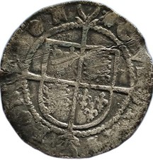 Elizabeth I Half Groat Silver Tudor Coin c.1570-1580 (CR1336)