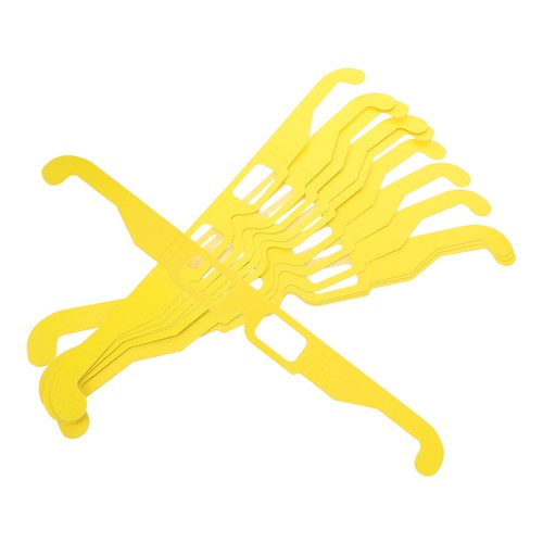 20pairs yellow paper - yellow, rainbow