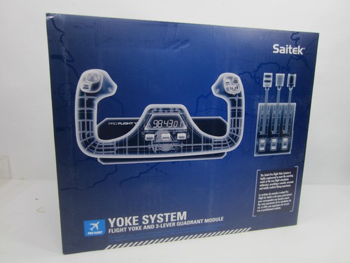 2013 saitek yoke - yoke, system