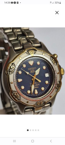 Seiko kinetic watch - seiko, capacitor