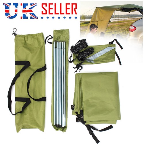 Car awning shelter - shelter, side