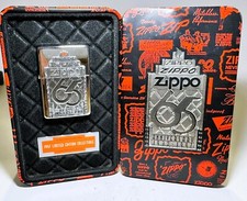 Zippo 65th Anniversary Model Made in 1997 Lighter Boxed