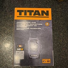 Titan Site Radio 18V Li-Ion