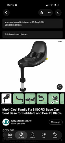 Maxi cosi familyfix isofix - familyfix, s