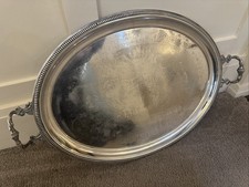Silver Plate Antique Huge