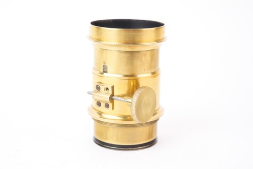 Vintage brass projection - brass,
